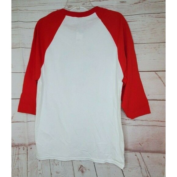 Unisex 1/4 Sleeve Louisiana Icon Collection White Red Caesars Ent Shirt 0007490 - Picture 4 of 11
